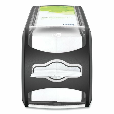 TORK Tork Xpressnap Fit® Counter Napkin Dispenser Black N14, Signature Range,  5.6 x 4.8 x 12.8 7432000